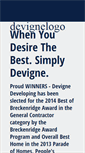 Mobile Screenshot of devignedeveloping.com